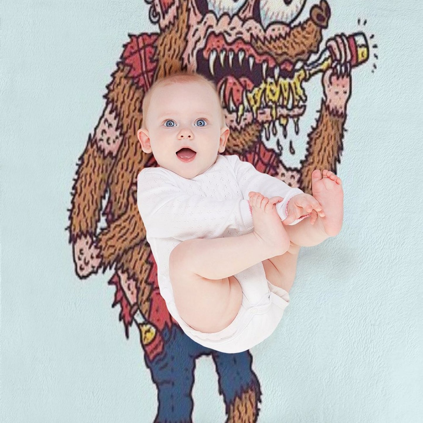 Werewolf Throw Blanket