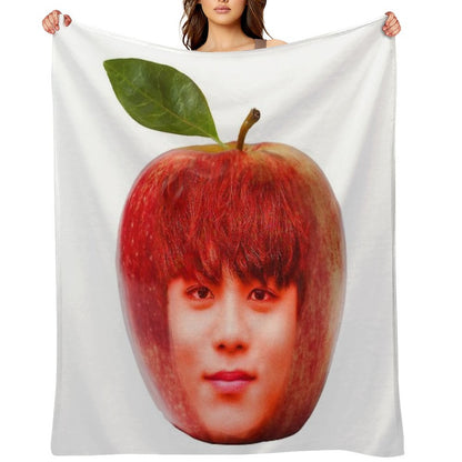 Jongho Apple Throw Blanket