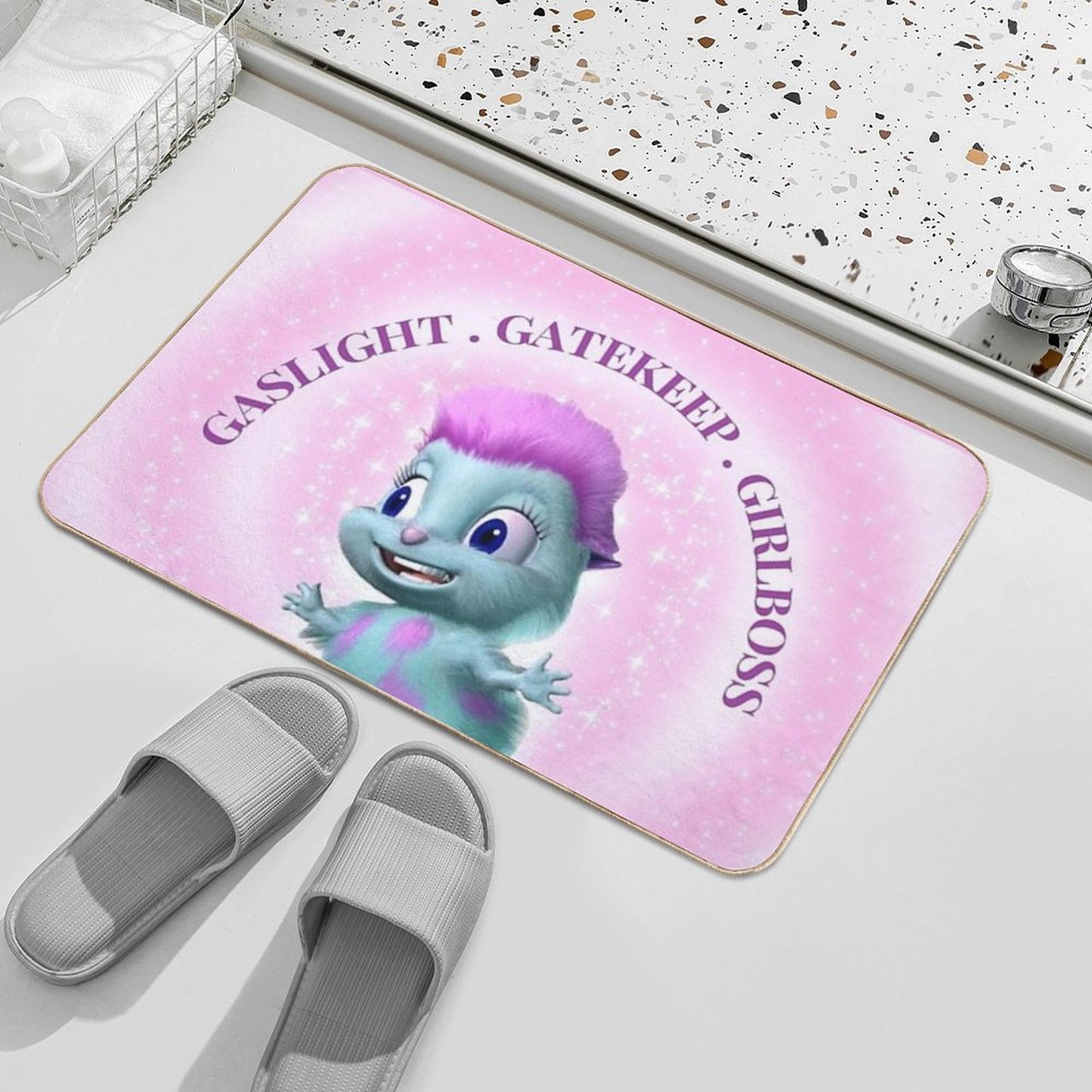 Bibble's Beliefs Bath Mat