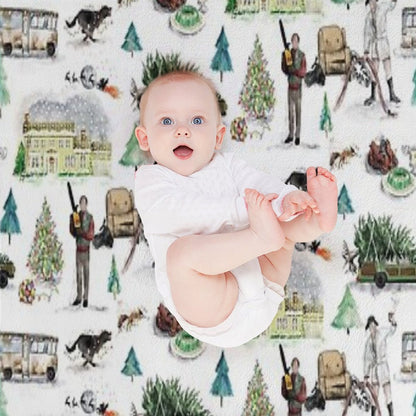 Lampoons Christmas Throw Blanket