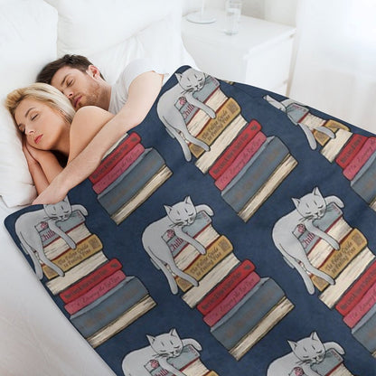 How to Chill Like A Cat Throw Blanket