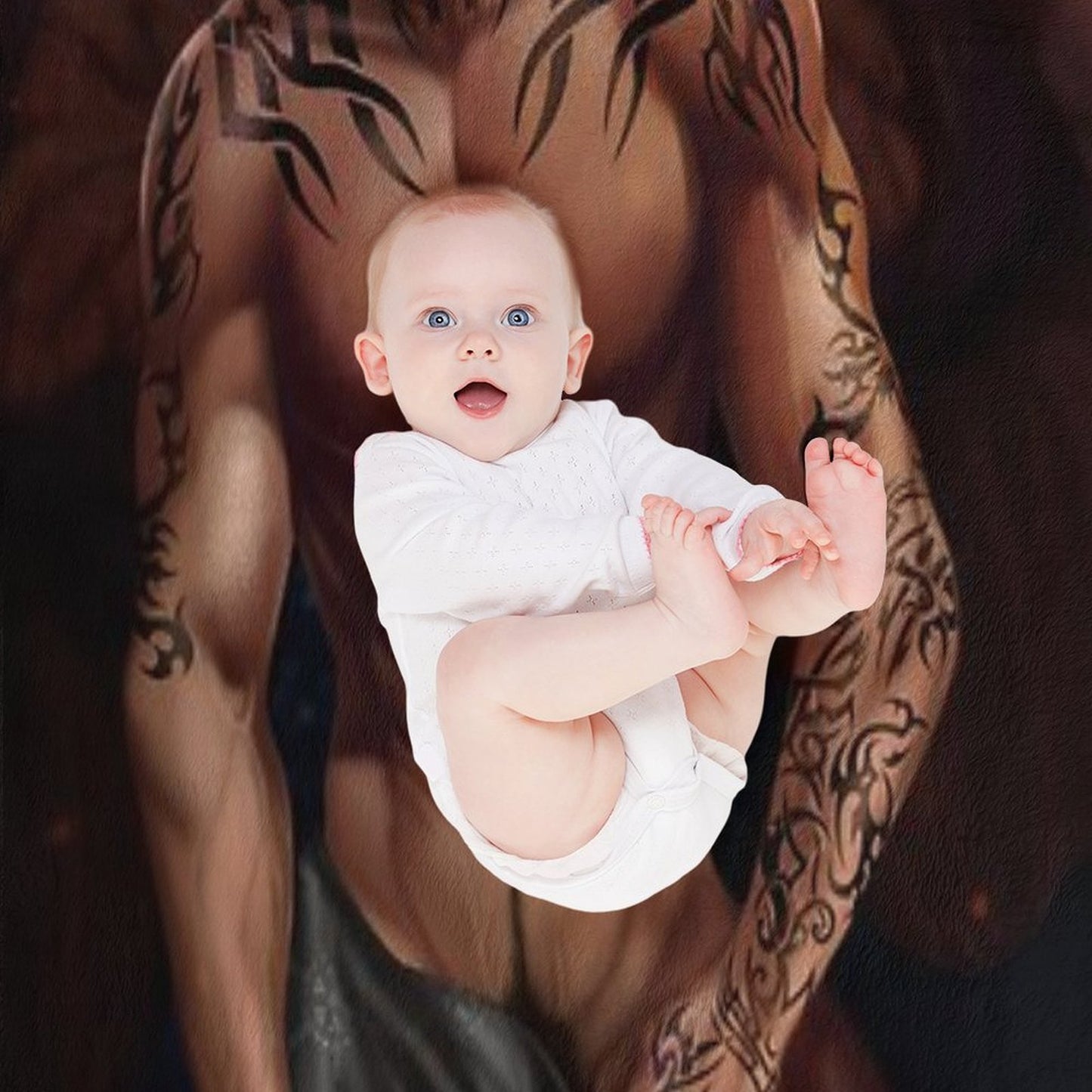 Rhysand from A Court Of Thorns And Roses  II Throw Blanket