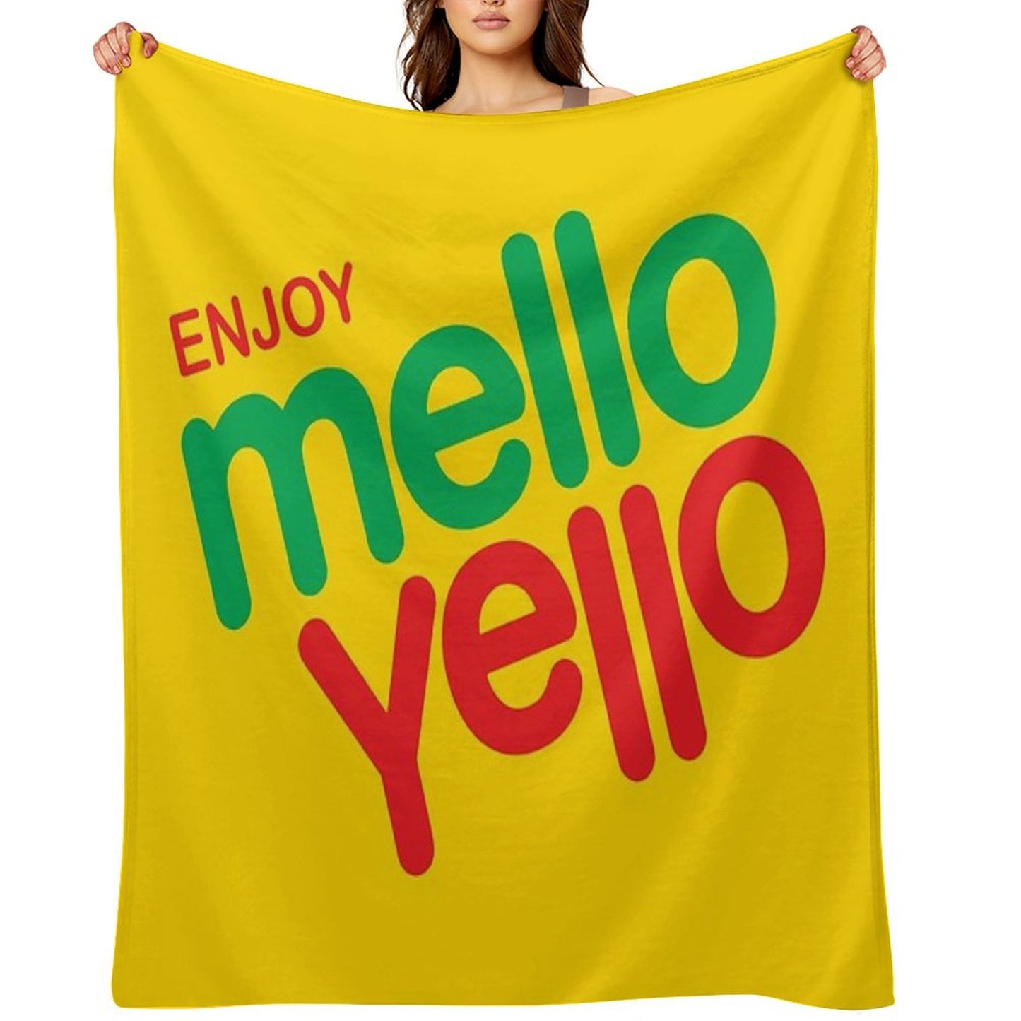 Enjoy Mello Yello Throw Blanket