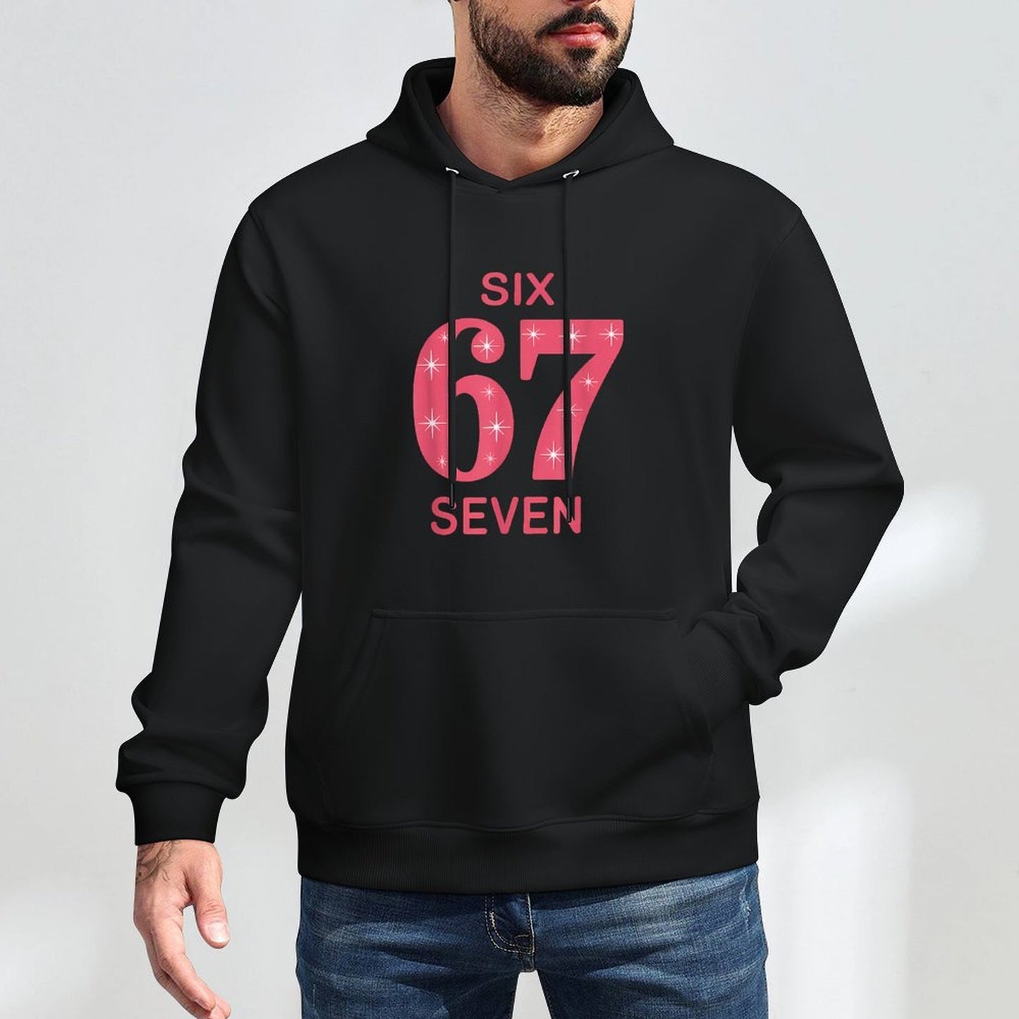 67 Number Meme Funny Layering Staple Hoodie