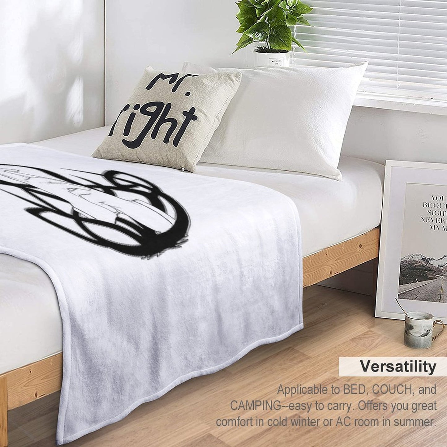 The Shadow Master Throw Blanket