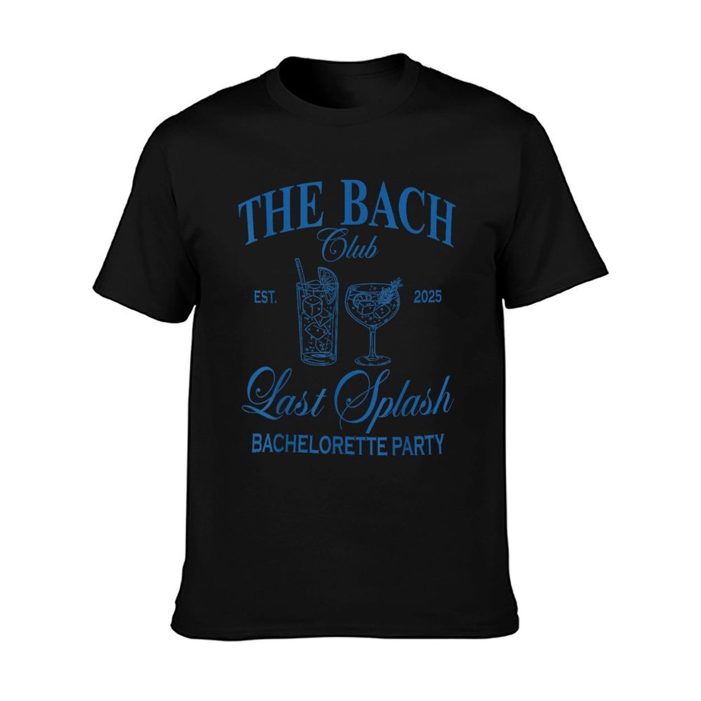 The Bach Club 2025 Last Splash Beach Bachelorette Party T-Shirt