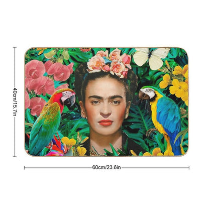 Frida Kahlo Into The Wild Bath Mat