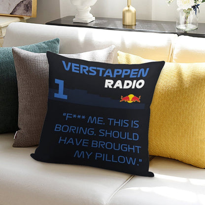 Should Have Brought My Pillow Soft Reinforced Edging Throw Pillow