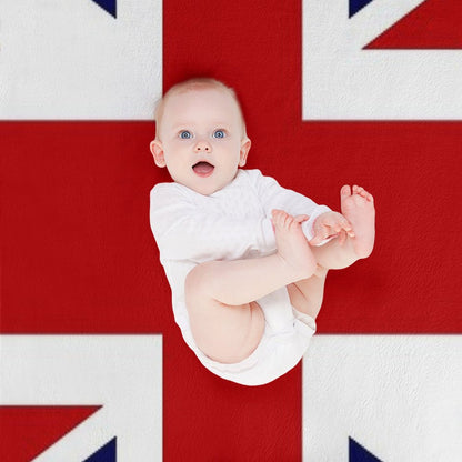Union Jack Flag of The UK Throw Blanket