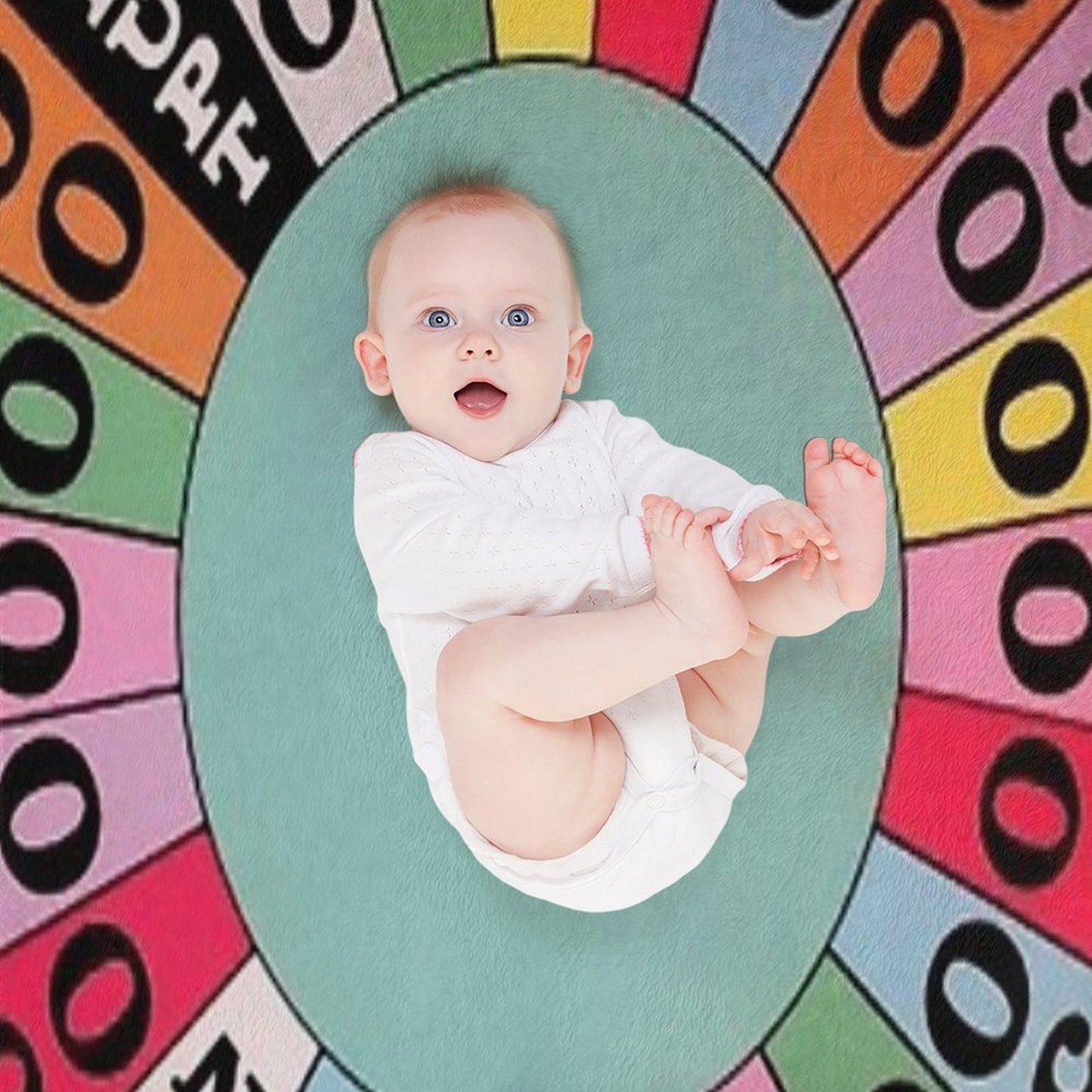 Wheel of Fortune Carnival Wheel (game Show) Throw Blanket