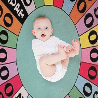 Wheel of Fortune Carnival Wheel (game Show) Throw Blanket