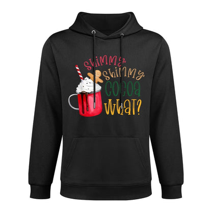 Shimmy Shimmy Cocoa What Funny Christmas Medium-Weight Fabric Hoodie