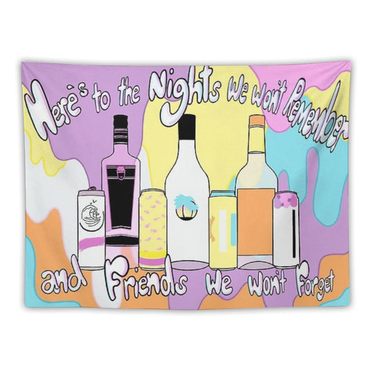 Nights We Won’t Remember And Friends We Won’t Forget Tapestry