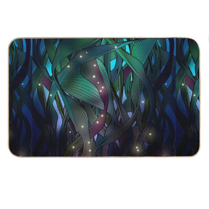Nocturne (with Fireflies) Bath Mat