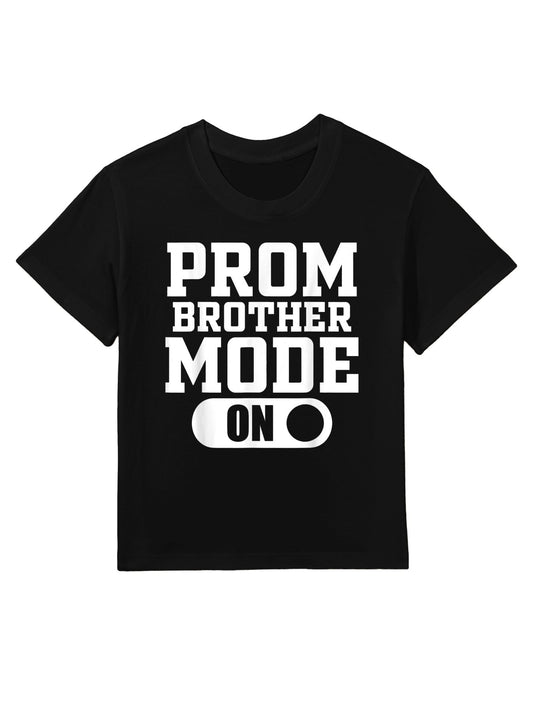Prom Brother Mode on Senior High School Graduation Party Kids T-Shirt