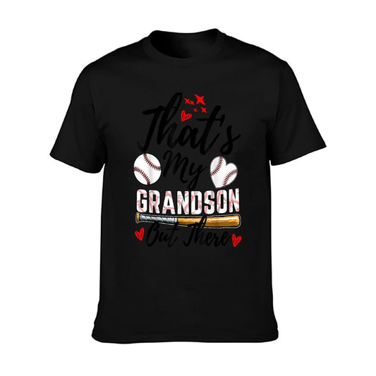 That&#39;s My Grandson Out There Baseball Grandma Mother&#39;s Day T-Shirt