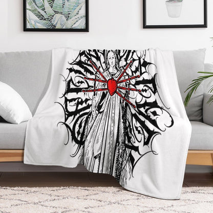 Maria Seven Swords Throw Blanket