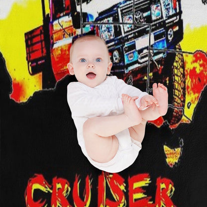 Toyota Australian 79 Cruiser Country Throw Blanket