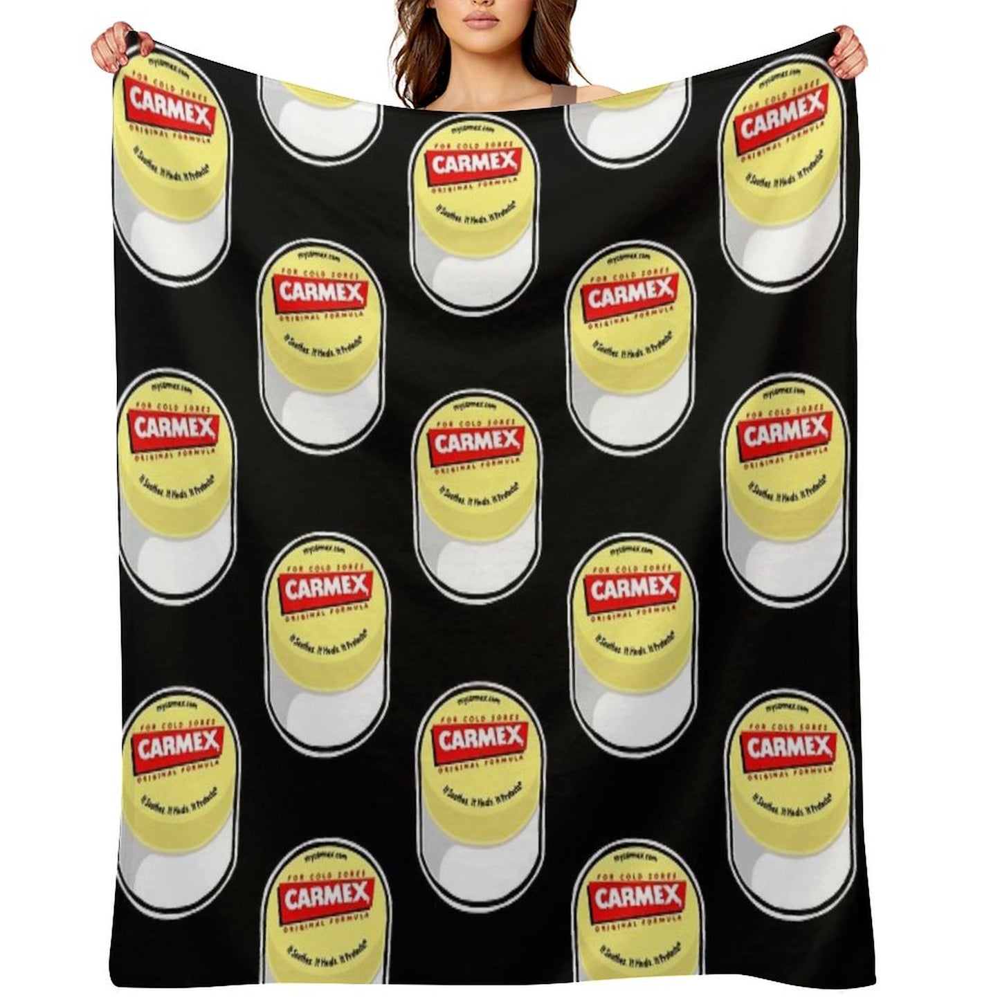 Carmex Chapstick Throw Blanket
