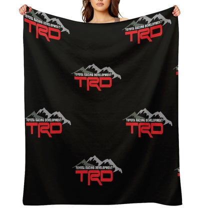 Trd Racing Development Throw Blanket