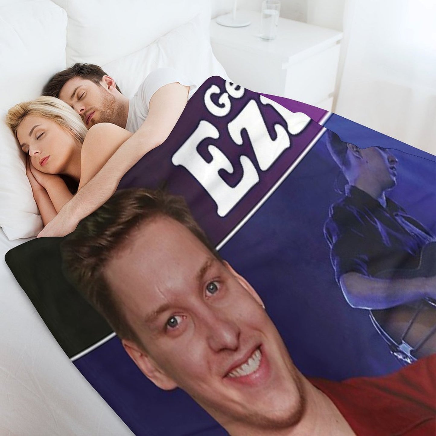 George Tour 2021 Ezra Concert Kokbisa Throw Blanket