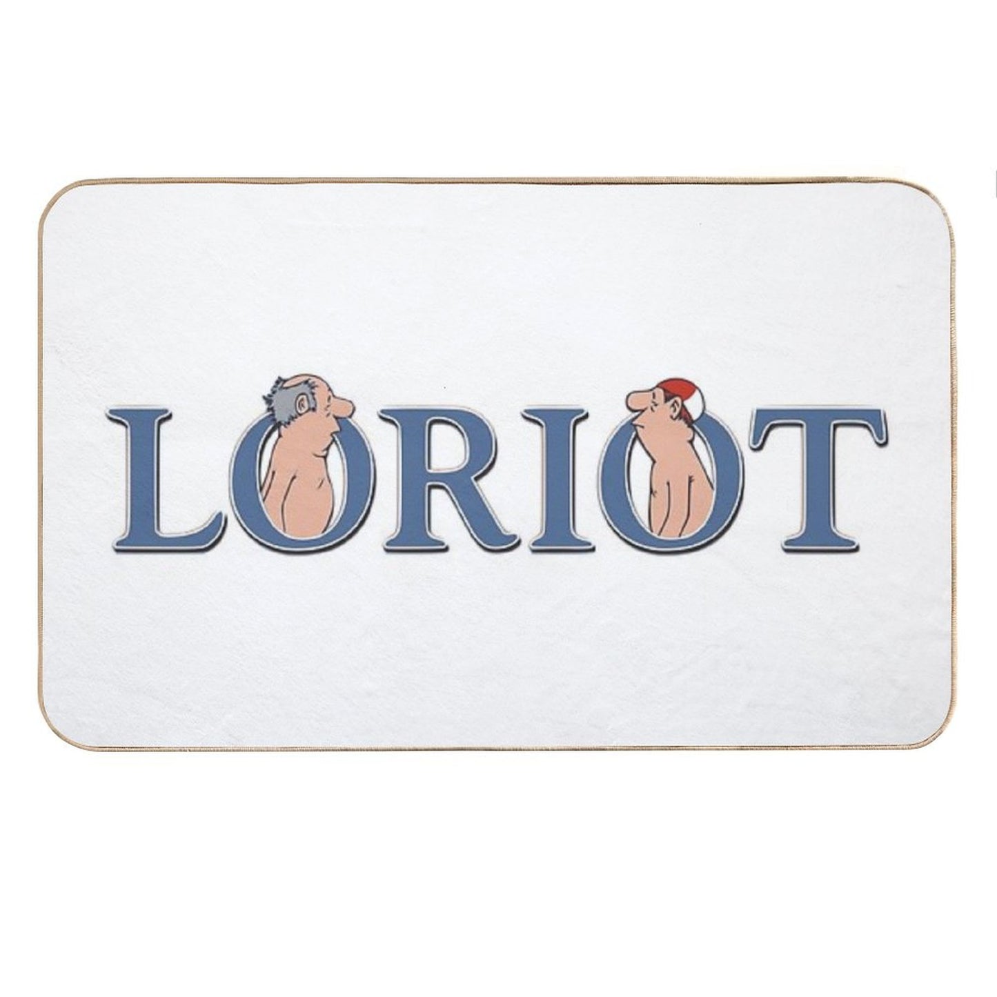 Loriot, Gentlemen in The Bathroom Bath Mat