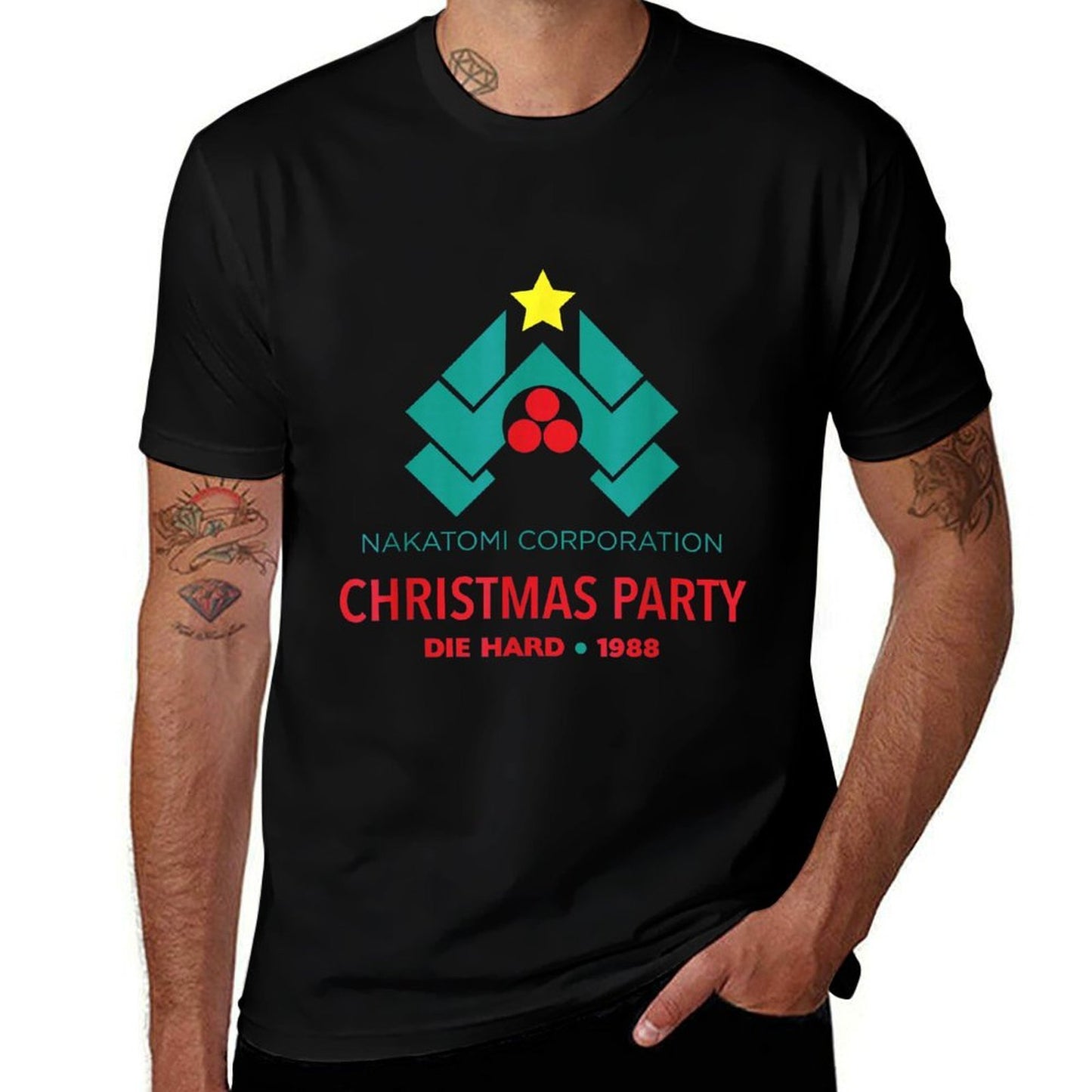 The Hard Nakatomi Corporation Christmas Party 1988  Moisture-wicking T-Shirt