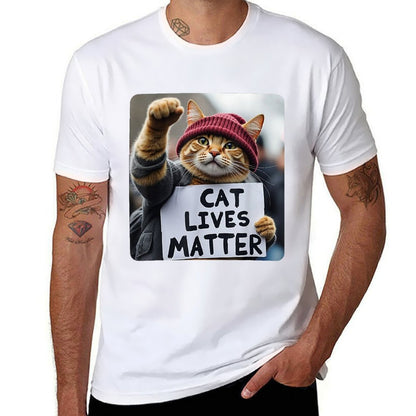 Donald Trump 2024 Cats, Cat Lives Matter Trump  Lightweight T-Shirt