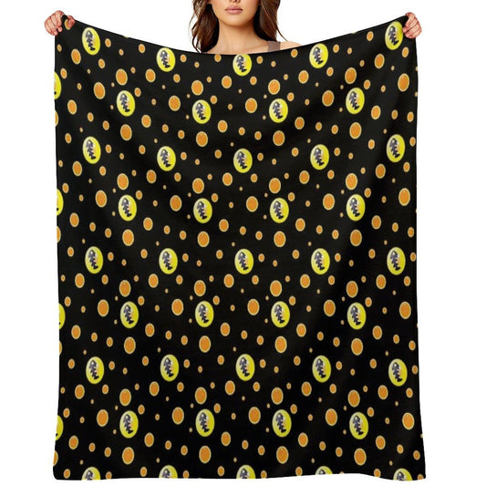 Salmon Egg Throw Blanket