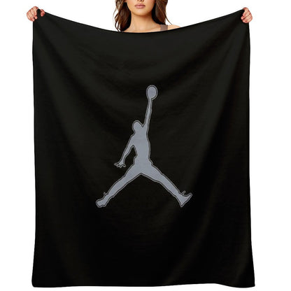 Jordan Grey Summer Vibe Throw Blanket