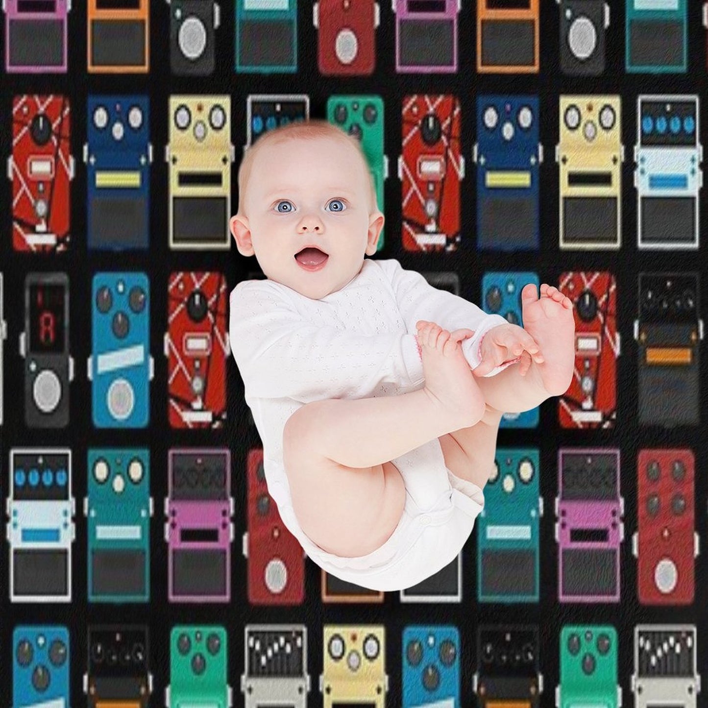 Pedal Board Throw Blanket