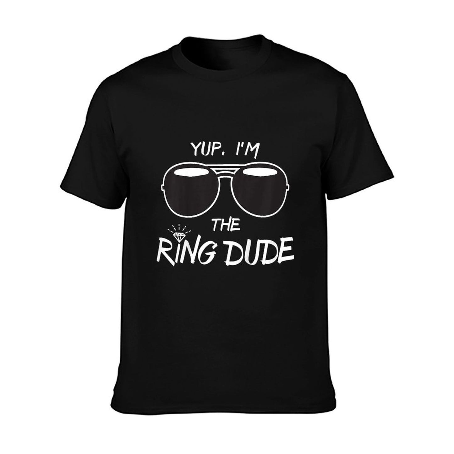 Yup I&#39;m The Ring Dude - Funny Kids Ring Bearer T-Shirt