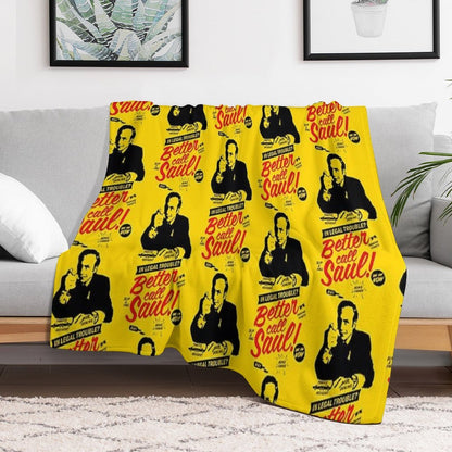 Better Call Saul Goodman Throw Blanket