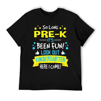 So Long Pre-K Kindergarten Here I Come Graduation Gifts T-Shirt