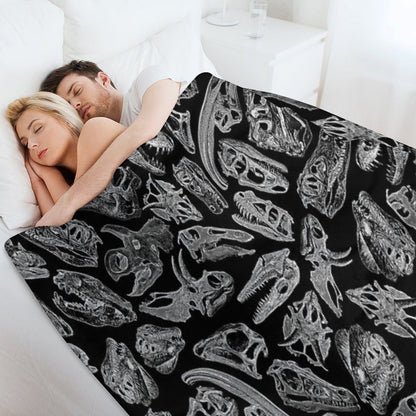 Paleontology Dream II Throw Blanket