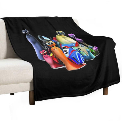 Snail Turbo Throw Blanket