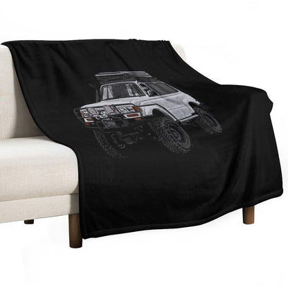 Landcruiser T-ShirtLc80 Yota Throw Blanket