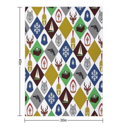 The Box of Delights Throw Blanket