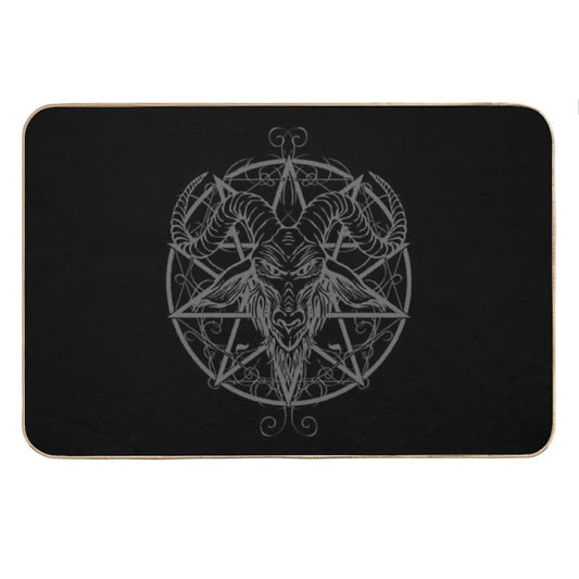 Baphomet Goat Bath Mat