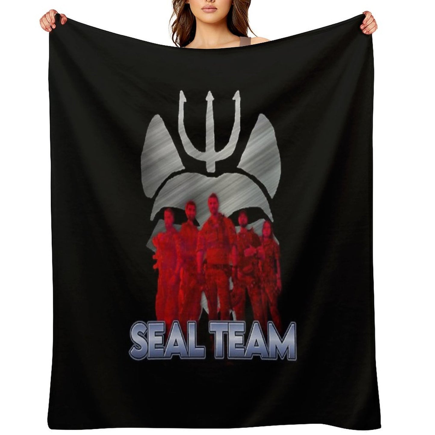SEAL TEAM BRAVO ONE DEVGRU MISSION Throw Blanket