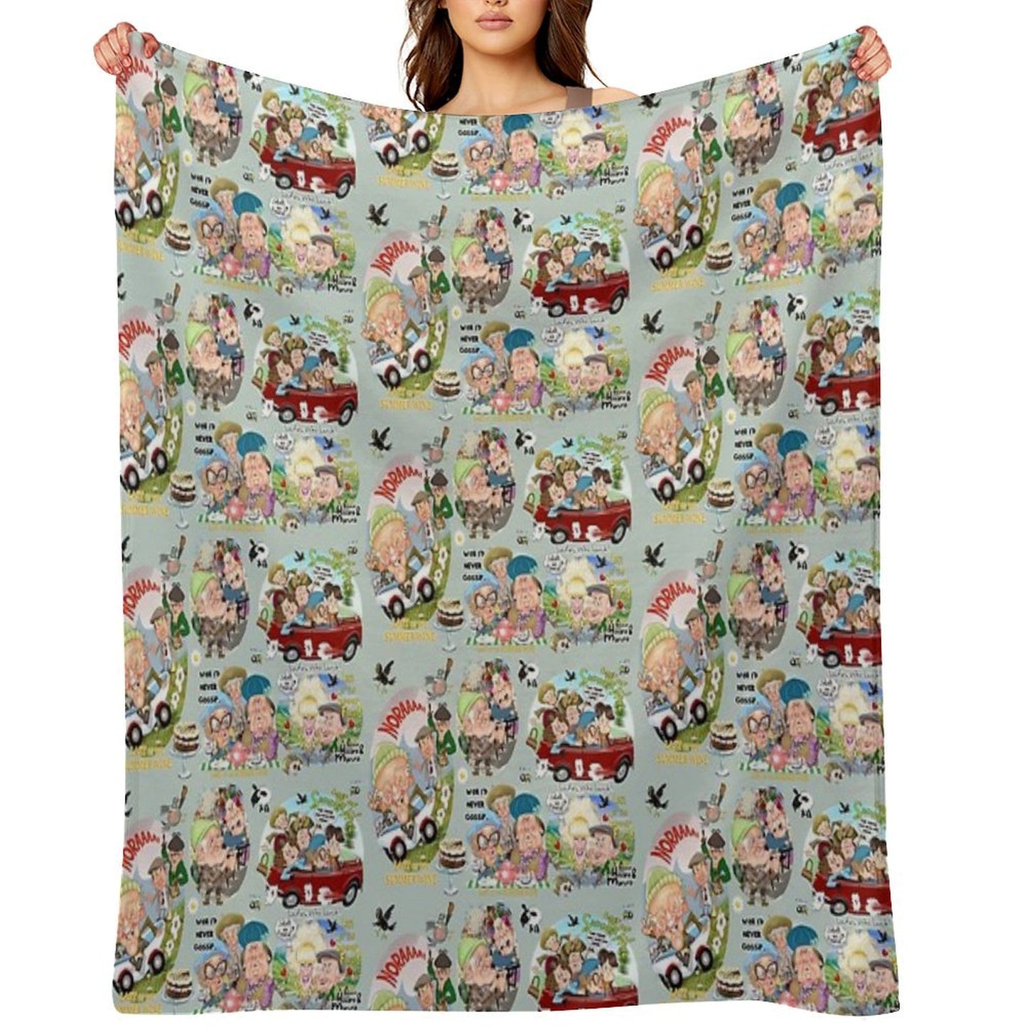 Last of The Summer Wine Mix Throw Blanket