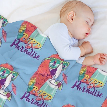 Bird Of Paradise Throw Blanket