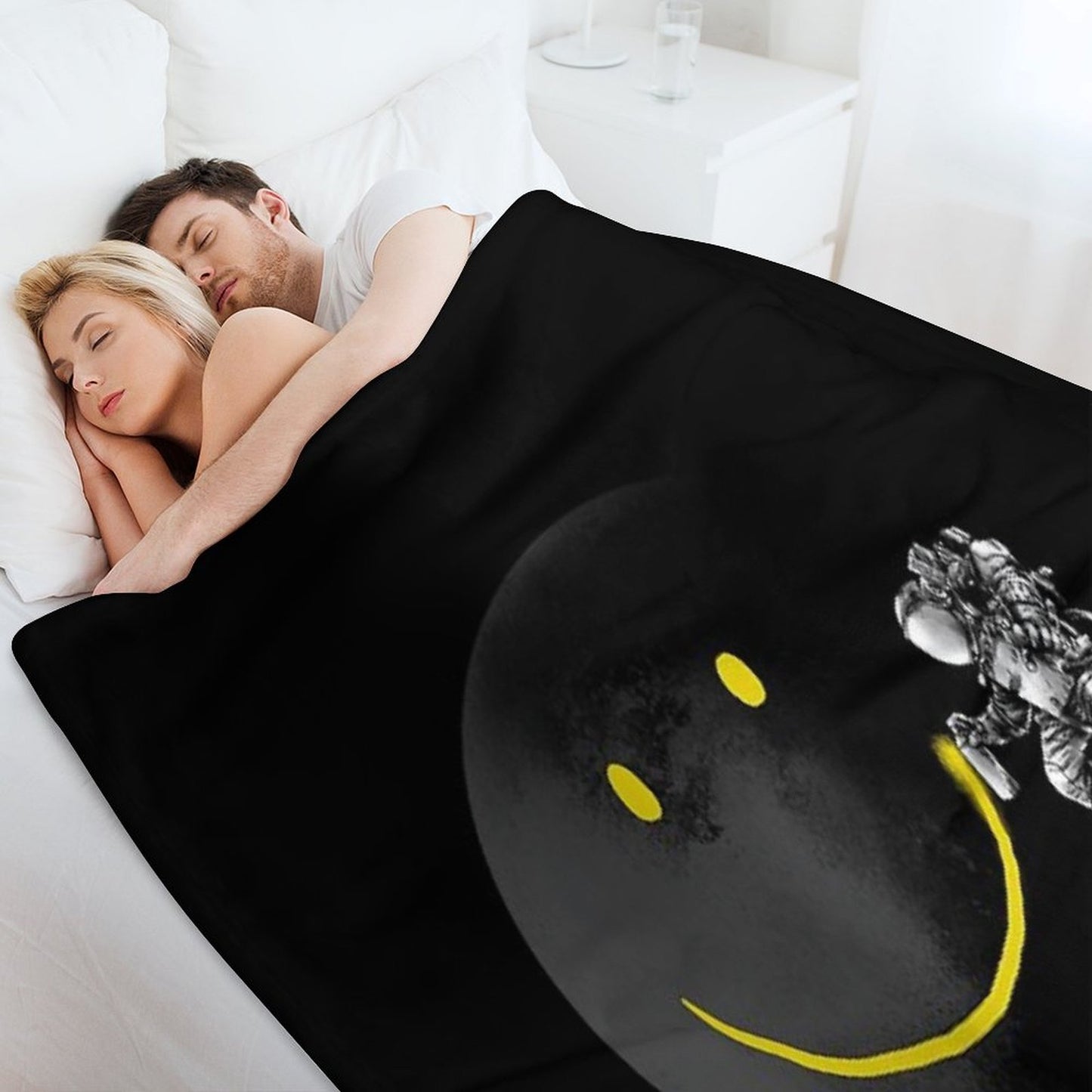 Make A Smile Throw Blanket