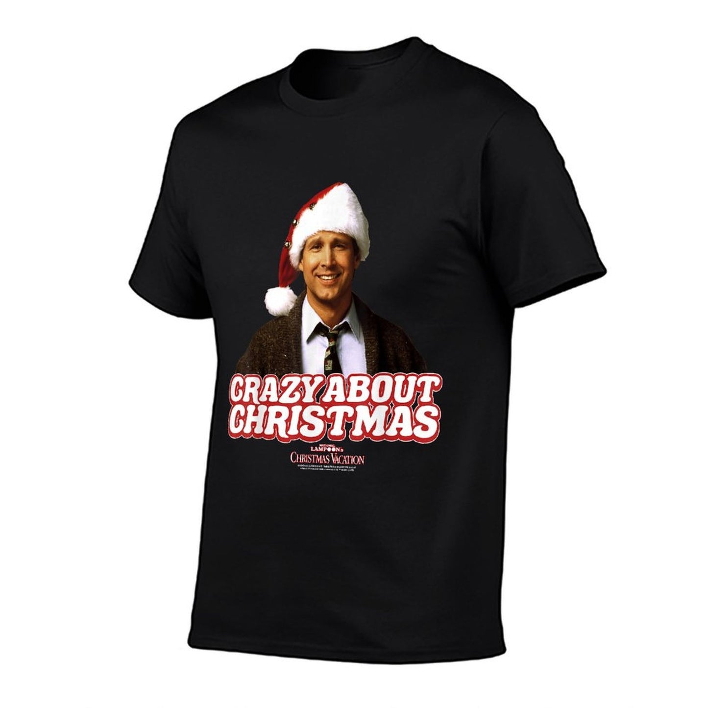 National Lampoons Christmas Vacation Crazy About Christmas  Summer-ready Fabric T-Shirt