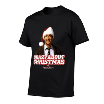 National Lampoons Christmas Vacation Crazy About Christmas  Summer-ready Fabric T-Shirt