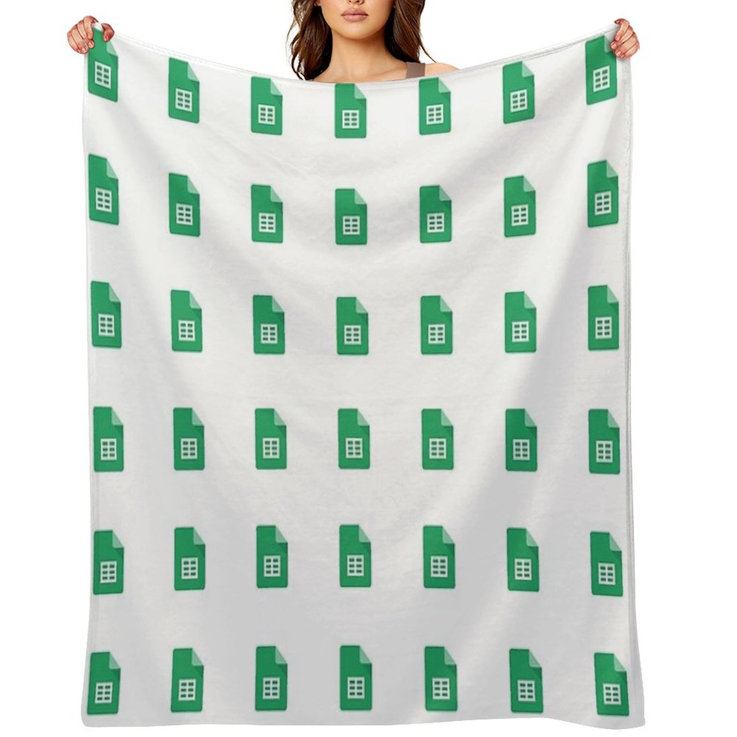 Google Sheets Throw Blanket