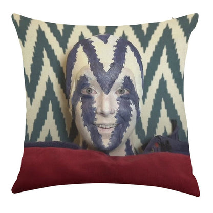 I'm A Chair Beech Linen Throw Pillow Cover