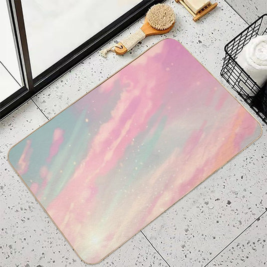 Dreamy Clouds Bath Mat