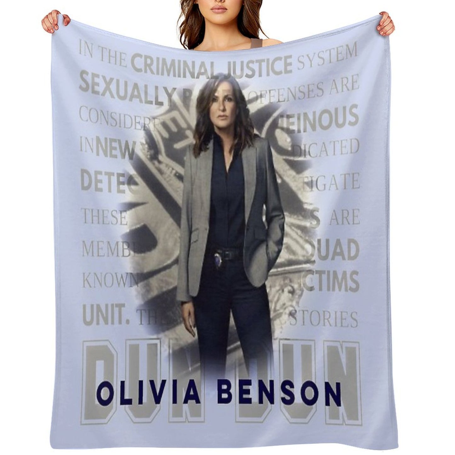 Olivia Benson Throw Blanket