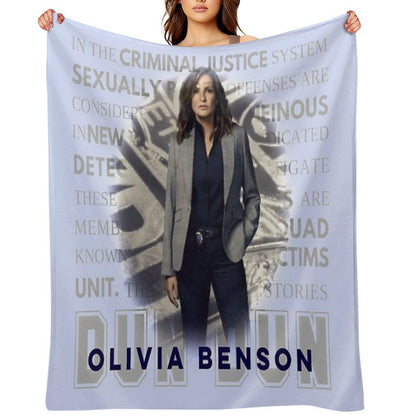 Olivia Benson Throw Blanket
